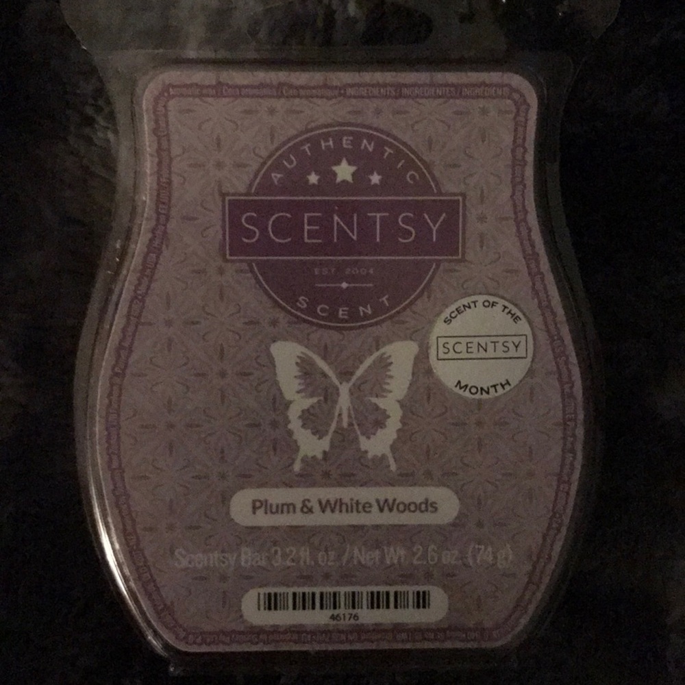 Plum and White Woods